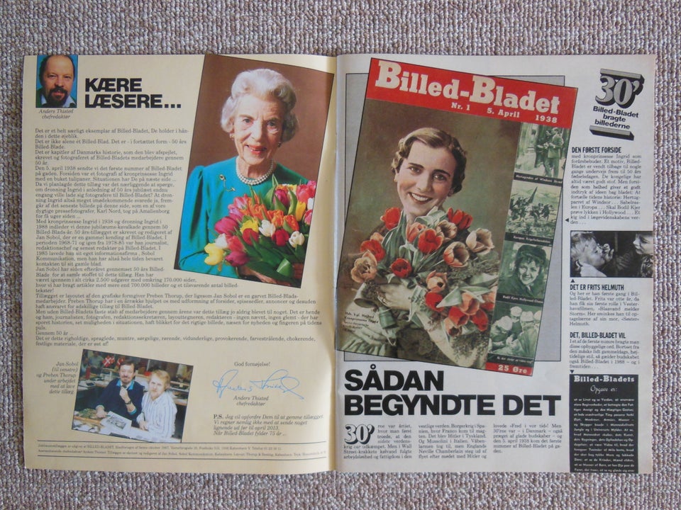 Bøger og blade, Billed Bladet 50 år -