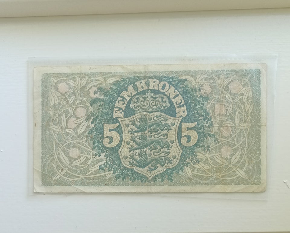 Danmark, sedler, 5 kroner