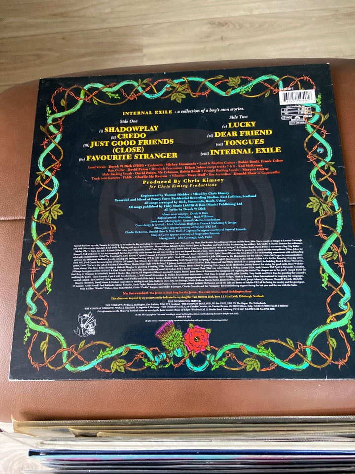 LP, Fish, Internal Exile ( 1991 )