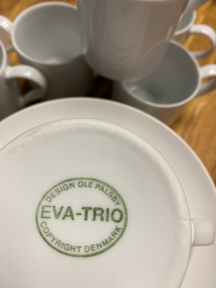 Porcelæn Kaffekopper Eva Trio