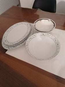 Porcelæn Fad og skål