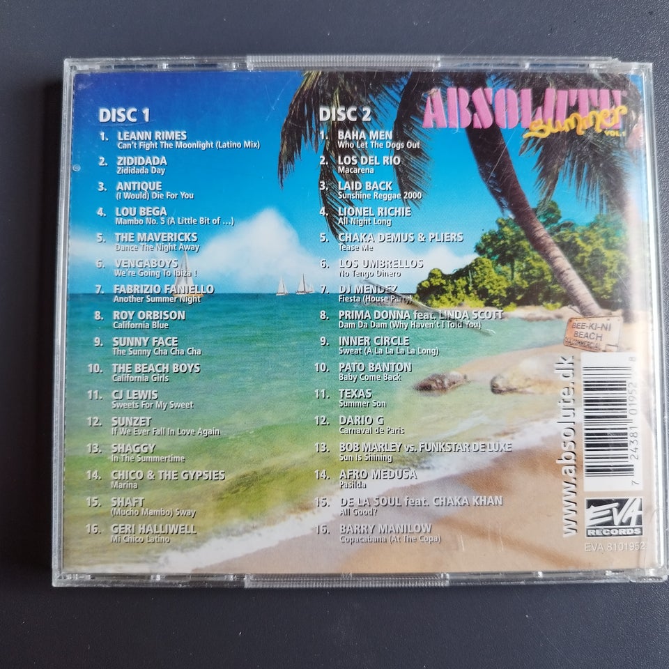 Mixed: Absolute Summer Vol. 1, pop