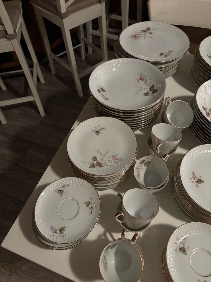 Porcelæn, Kaffe spisestel service