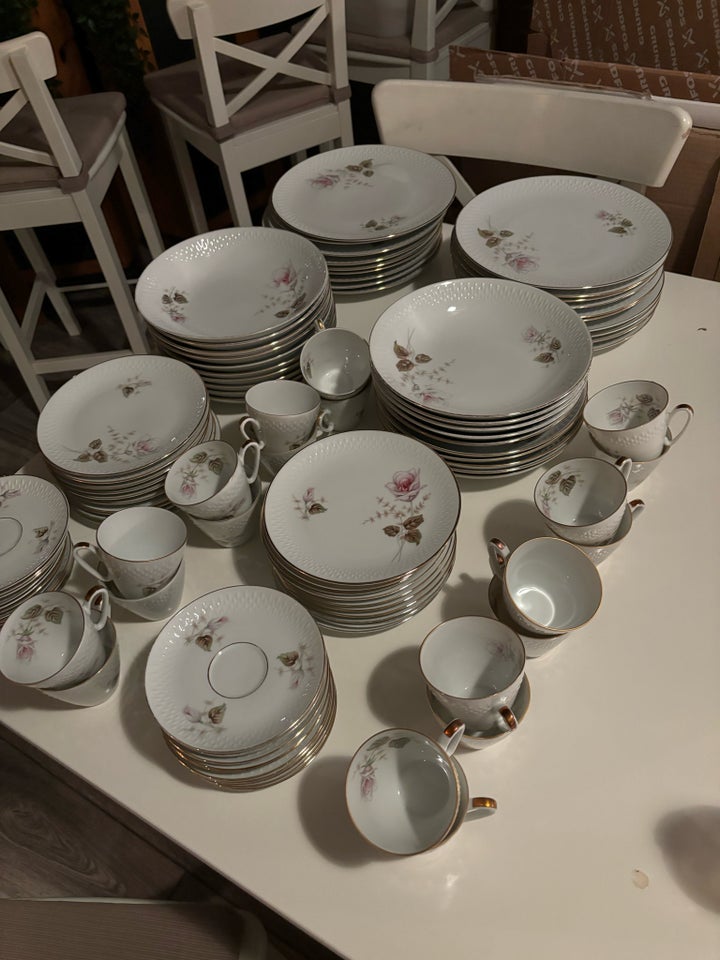 Porcelæn, Kaffe spisestel service