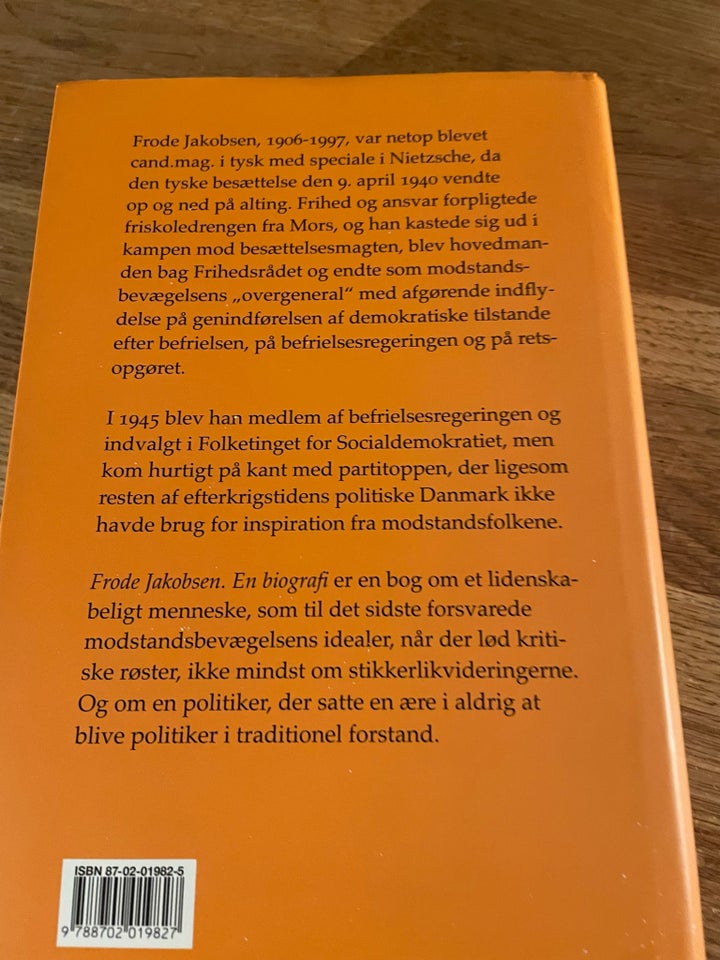 Frode Jakobsen. En biografi, Sven