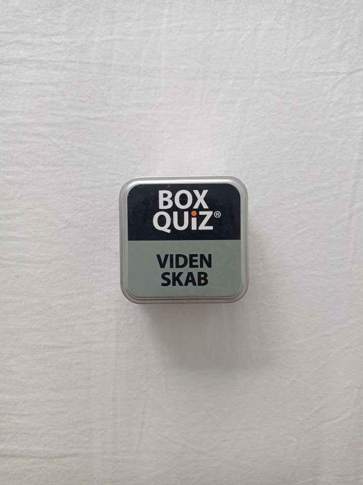 Box quiz, quizspil