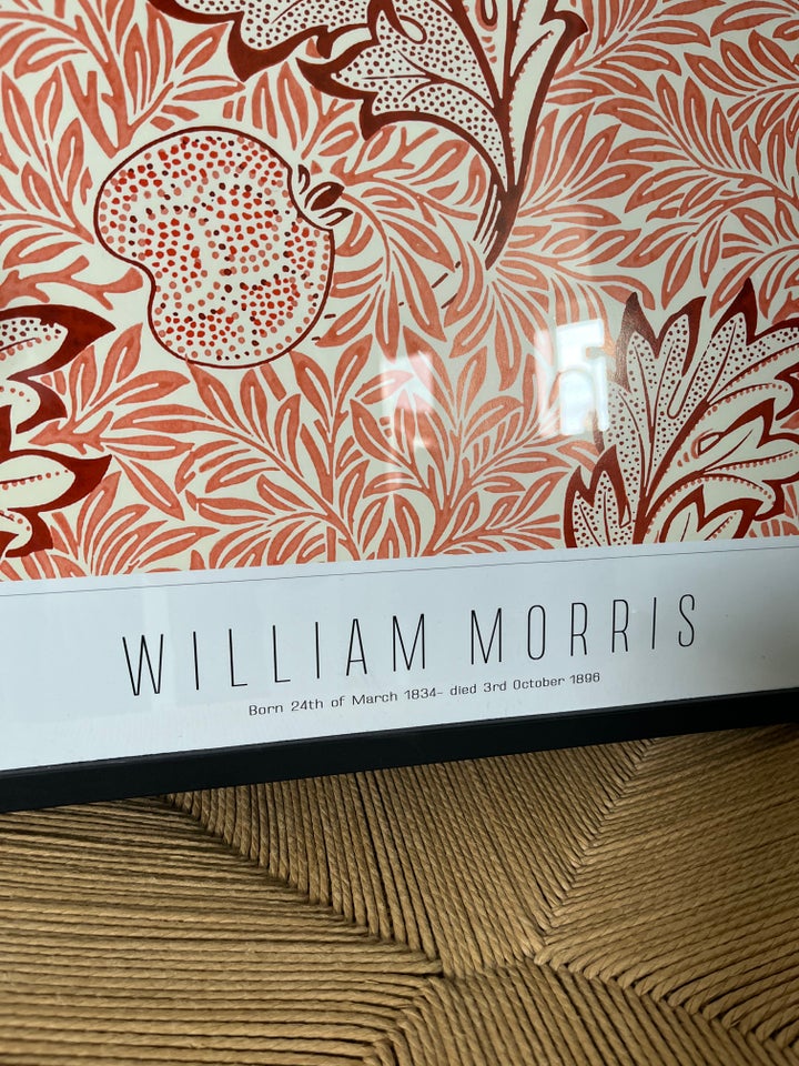 Plakat William Morris motiv: