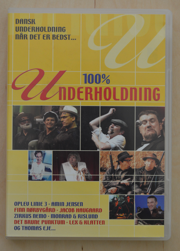 100 % Underholdning, DVD, komedie