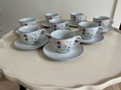 Porcelæn Kaffestel  Romantisk