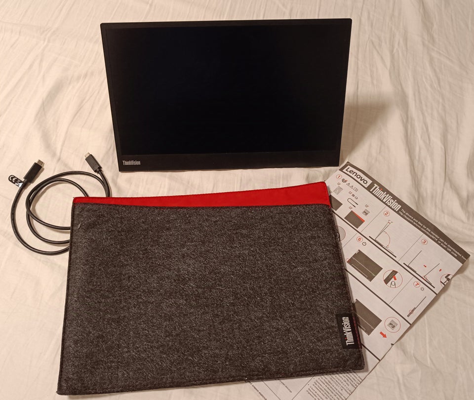 Lenovo ThinkVision M14 bærbar