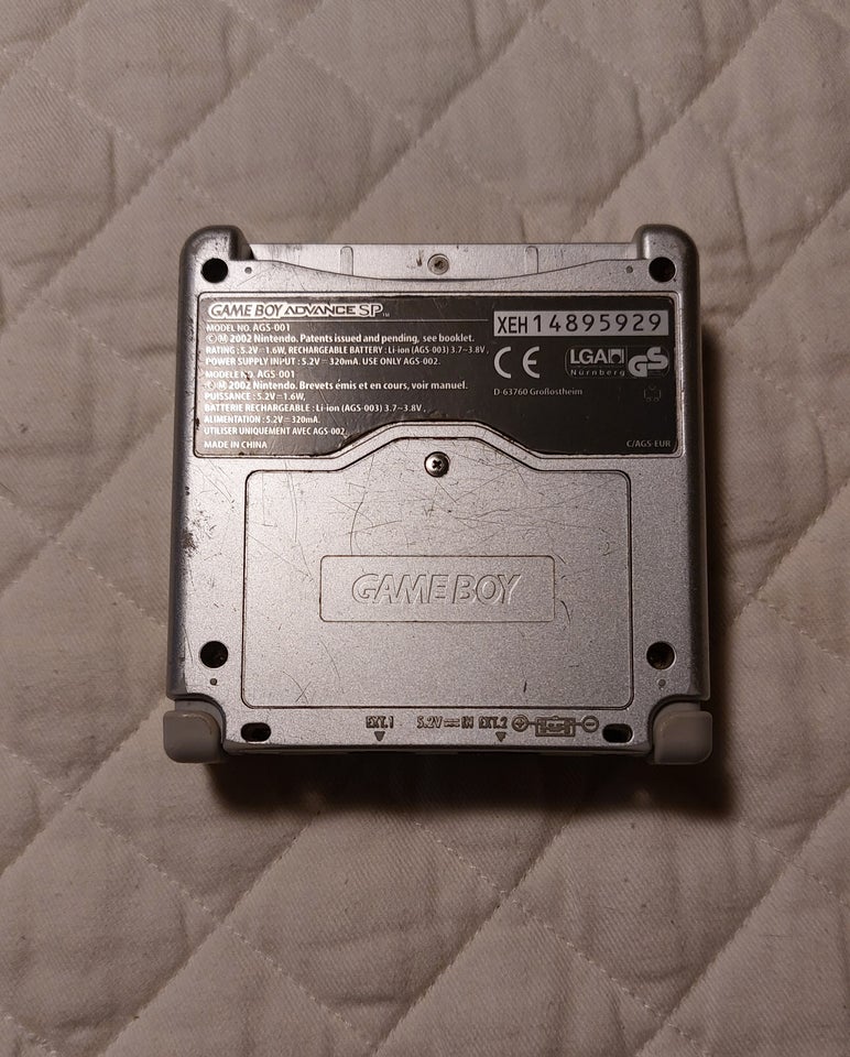 Nintendo Gameboy advance SP,