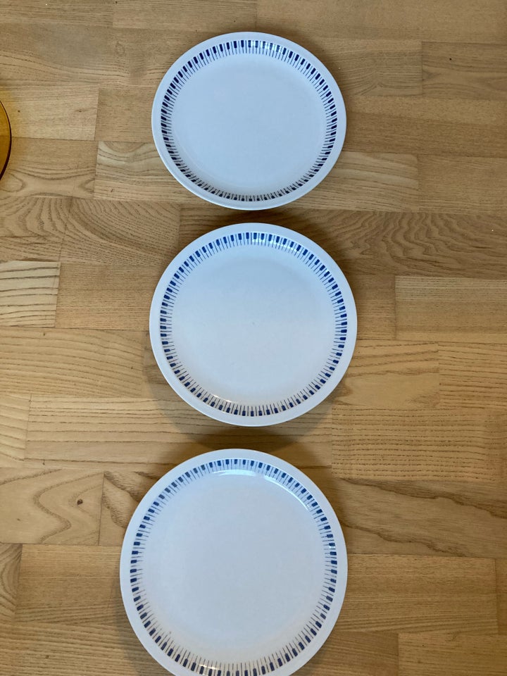 Porcelæn, Retro tallerkner og