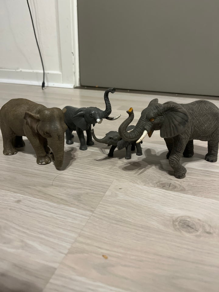 Dyr, elefant, schleich