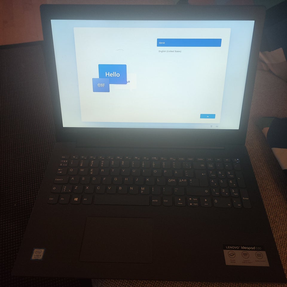 Lenovo IdeaPad 330 core i5 8 th gen