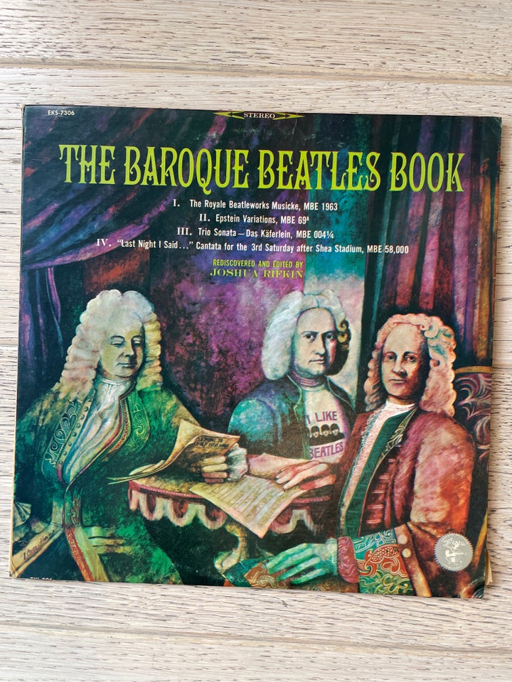 LP, Joshua Rifkin, The Baroque