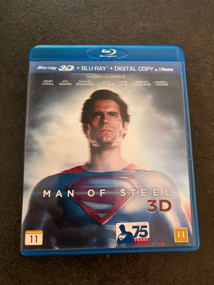 Man of Steel 3D Blu-ray science