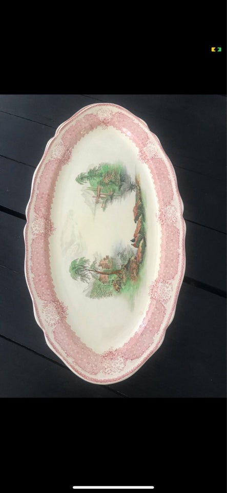 Porcelæn, terrin fade tallerkener