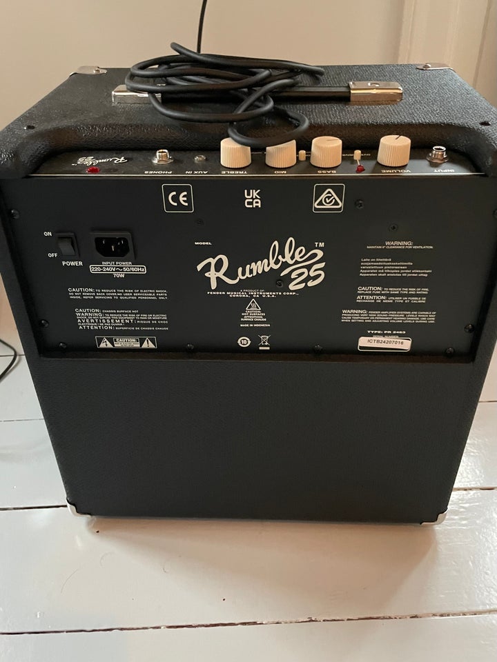 Fender Rumble 25 Bass Amp