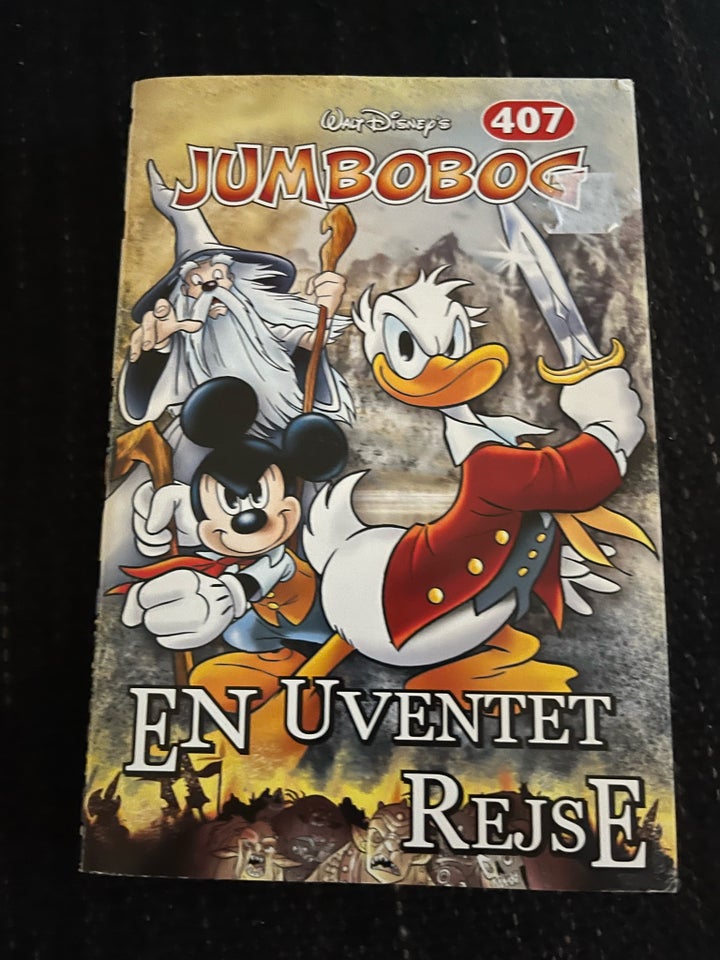 En uventet rejse. Jumbo bog, Disney