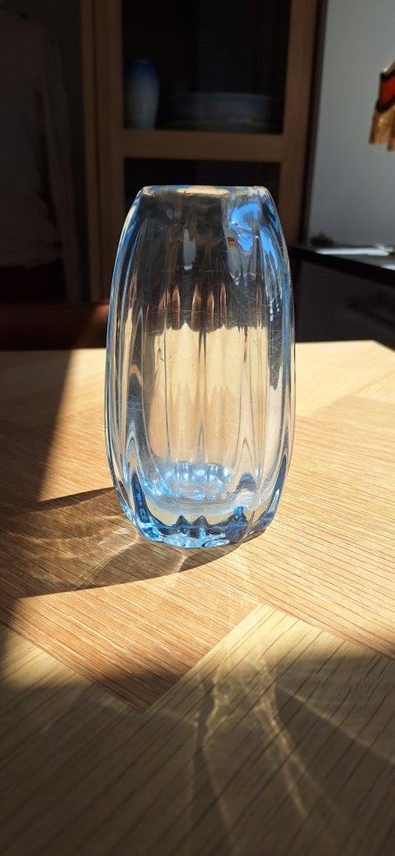 Vase Vase i tykt glas