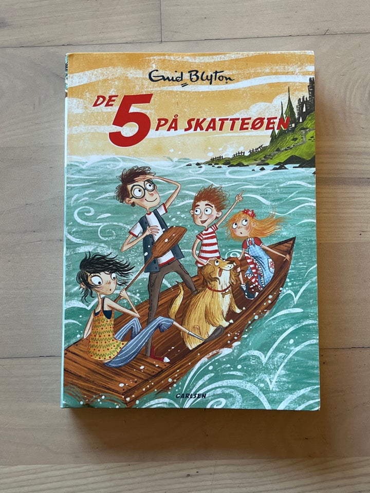 DE 5 PÅ SKATTEØEN ENID BLYTON