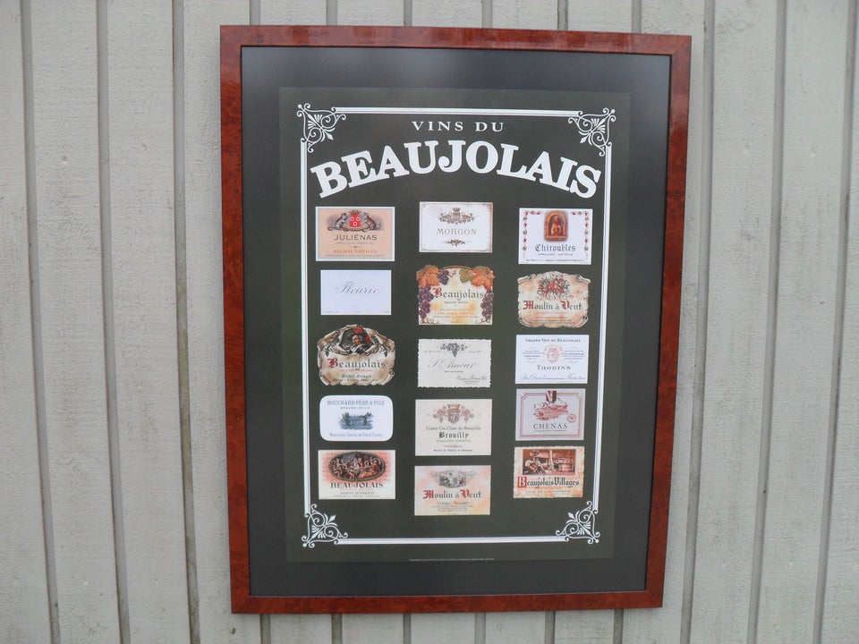 PLAKAT motiv: VINS DU BEAUJOLAIS