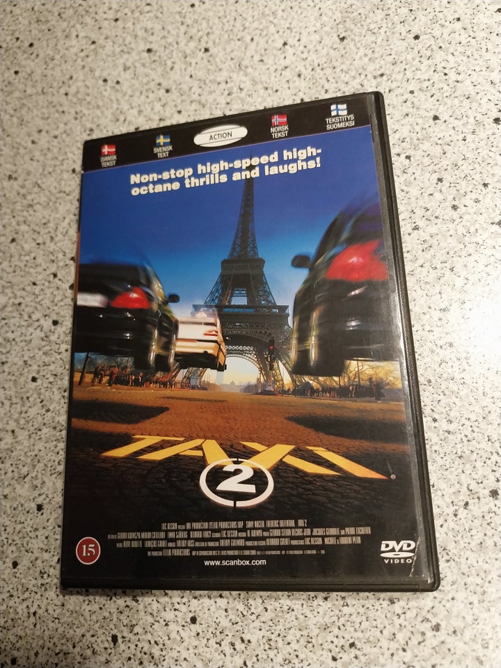 TAXI 2 instruktør Luc Besson DVD