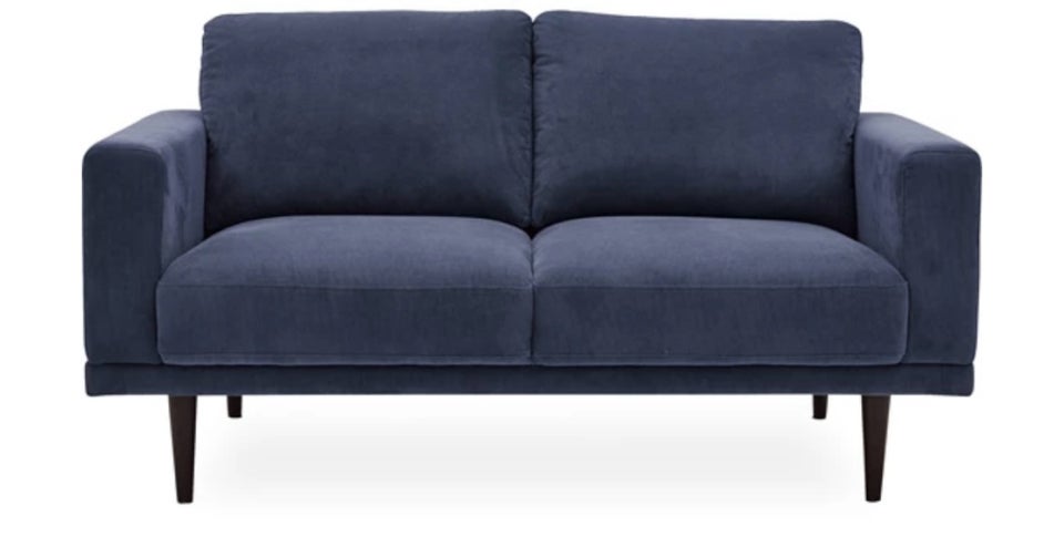 Sofa, fløjl, 2 pers.