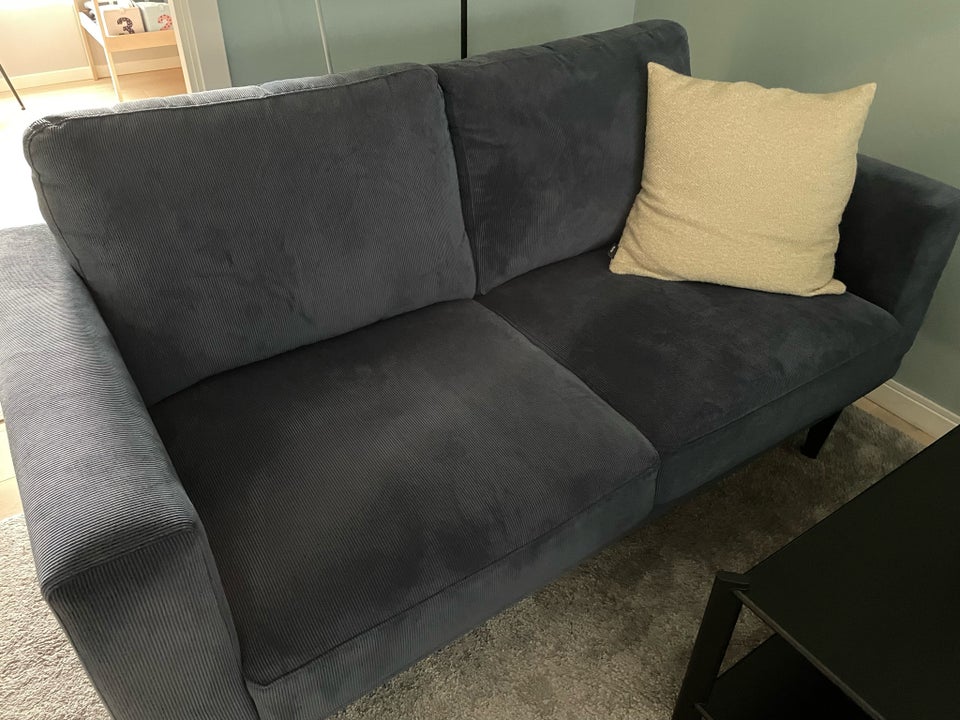 Sofa, fløjl, 2 pers.