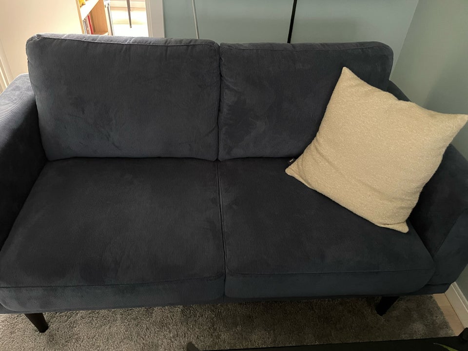 Sofa, fløjl, 2 pers.