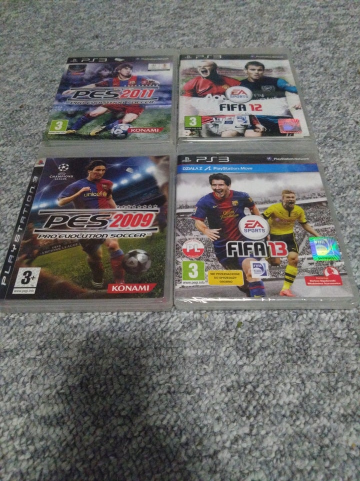 Fifa 12, PES 2009, Fifa 13