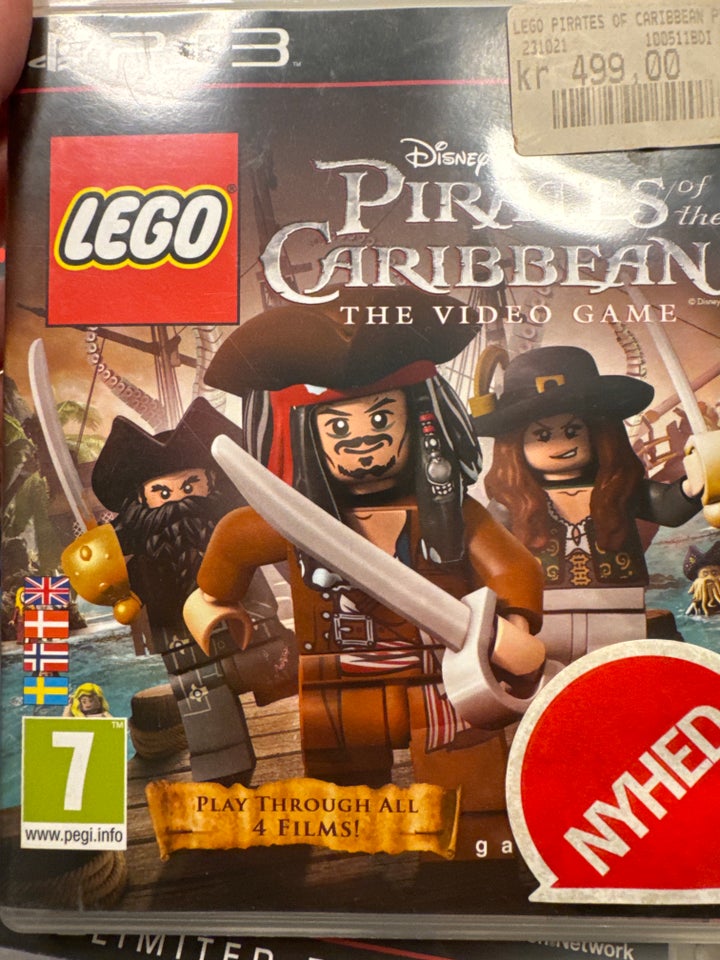 Lego pirates, PS3