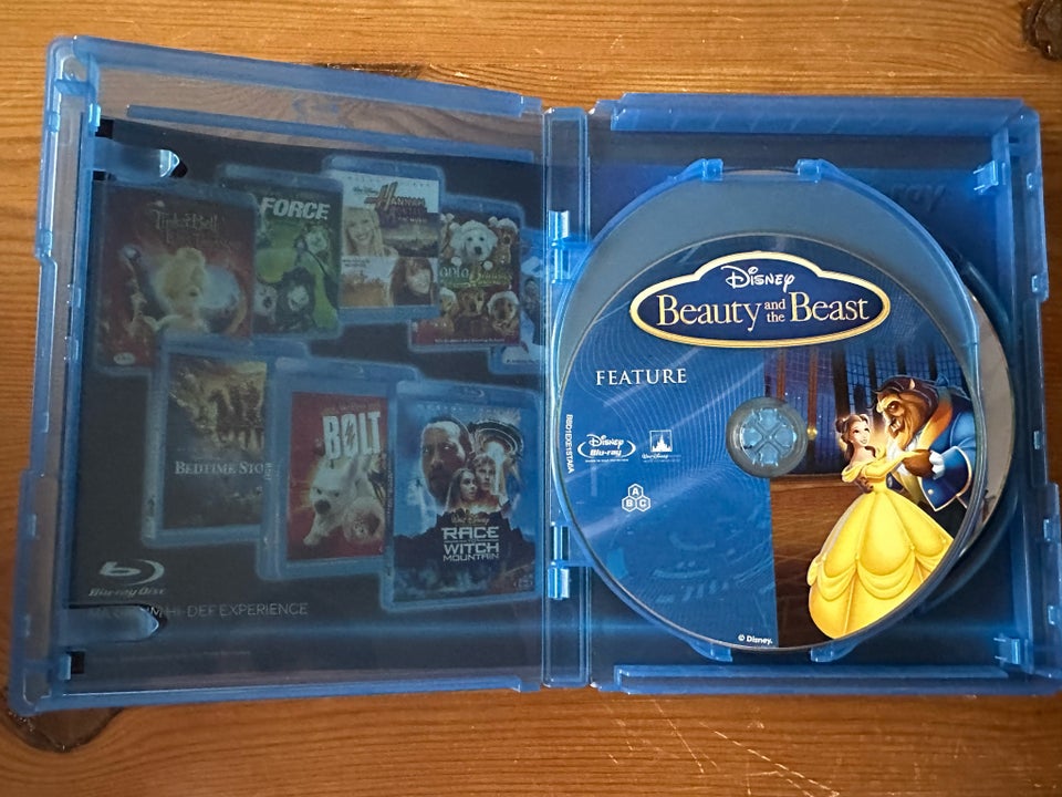 Skønheden og udyret, Blu-ray,