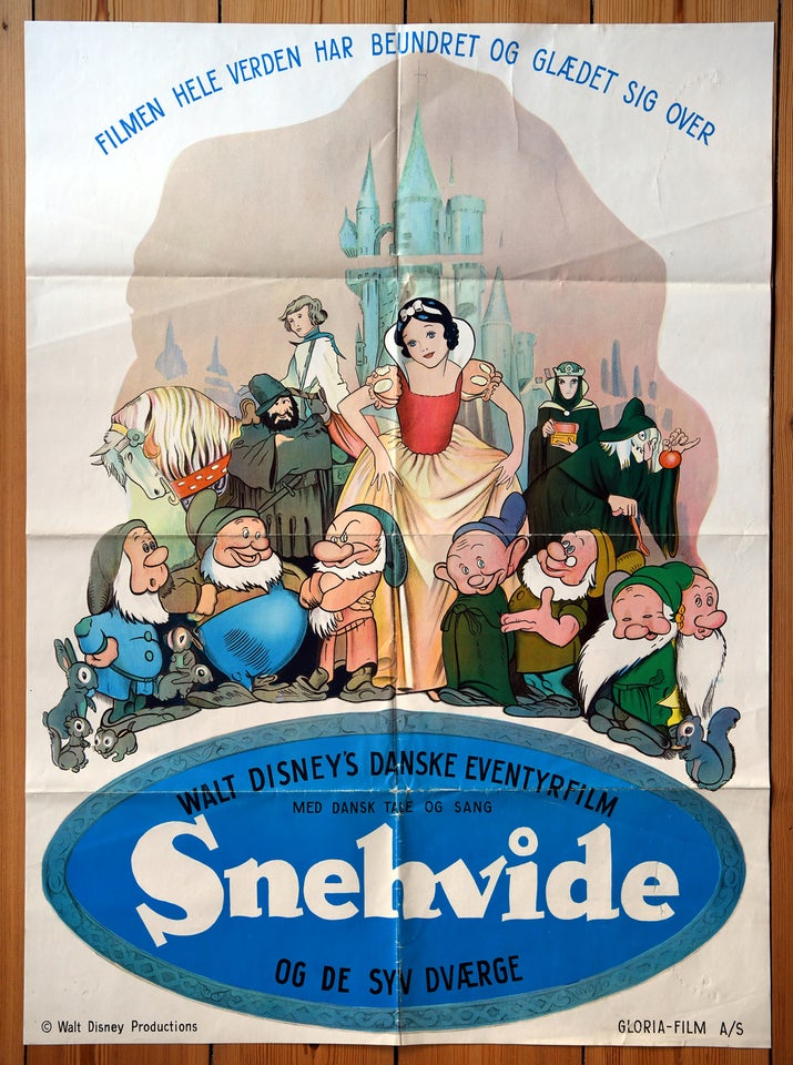 Plakat, Walt Disney, motiv: