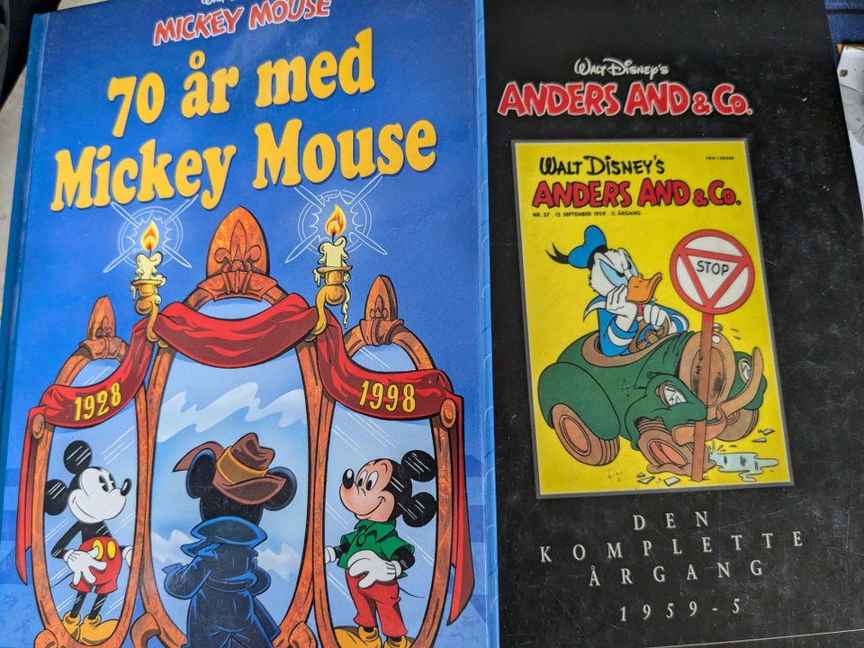 70 år med Mickey Mouse og, Anders and