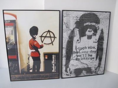 plakat banksy motiv: soldat + abe