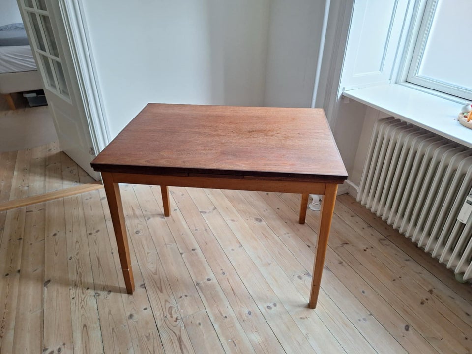 Spisebord, Teak- og bøgetræ, Dansk