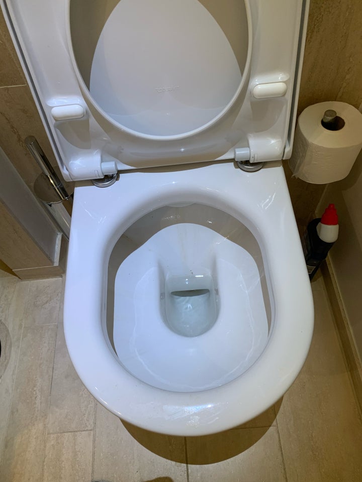 Toilet, Duravit, væghængt