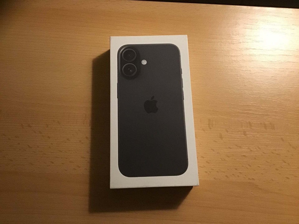 iPhone 15, 128 GB, sort