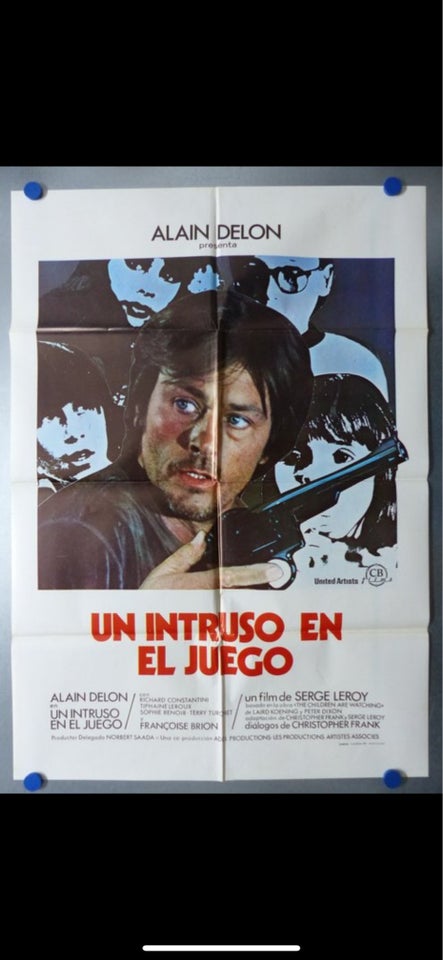 Original filmplakat Alain Delon