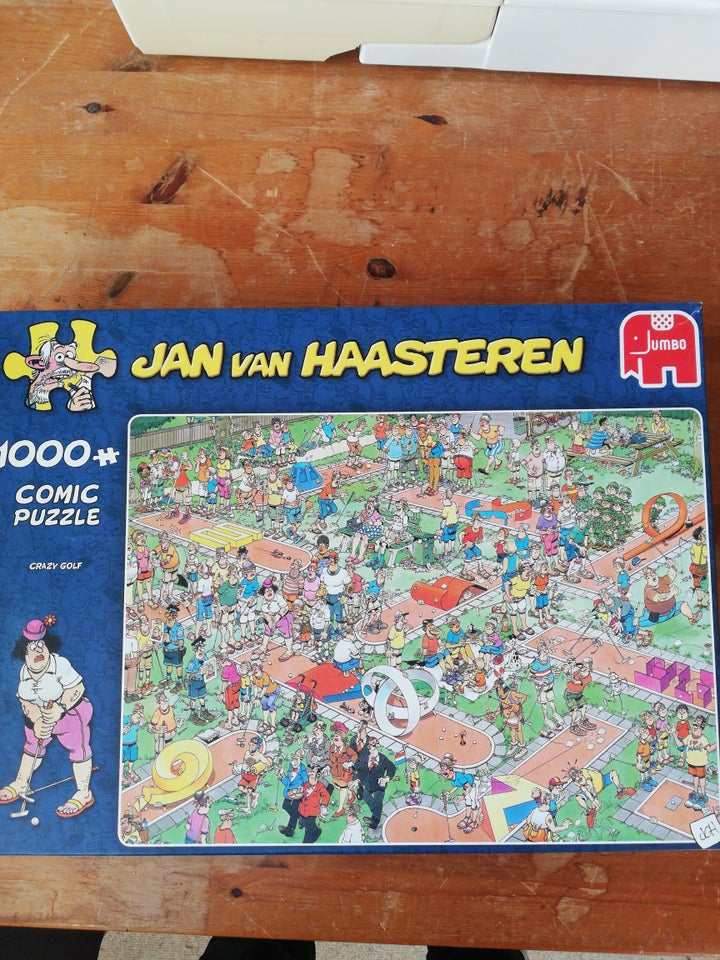 Crazy golf, Jan van Haasteren 1000