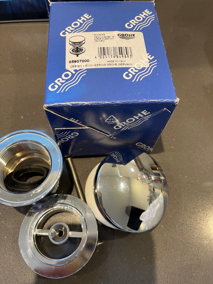 Bundventil pushopen Grohe, Grohe