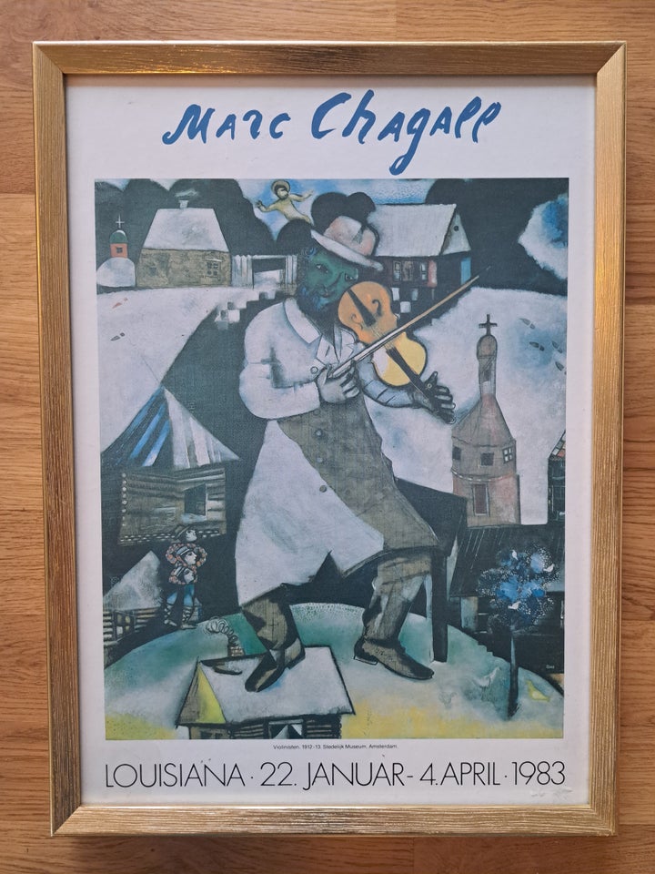 Plakat Marc Chagall motiv: