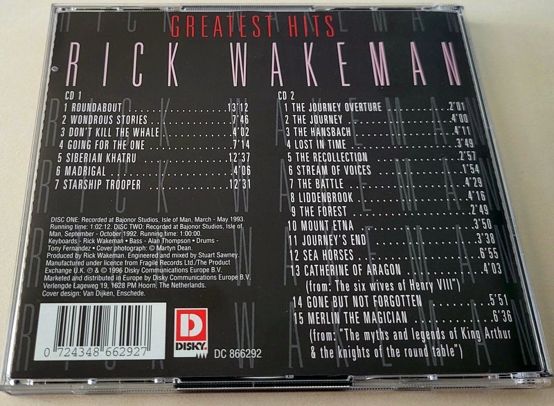 Rick Wakeman - 2CD: Greatest hits