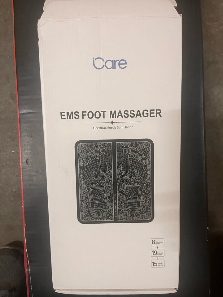 Fodpleje, Ems foot massager, Care