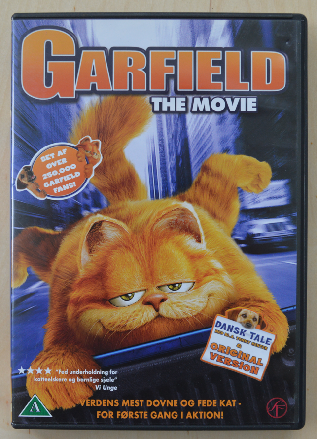 Garfield: The Movie, DVD, komedie