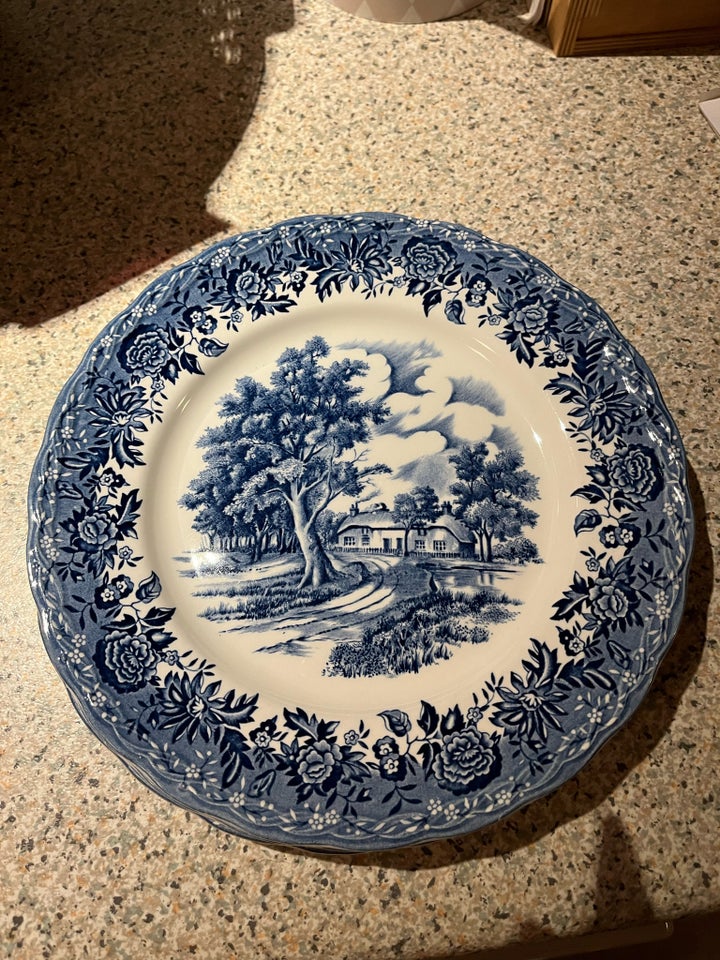 Porcelæn, Tallerkner ,