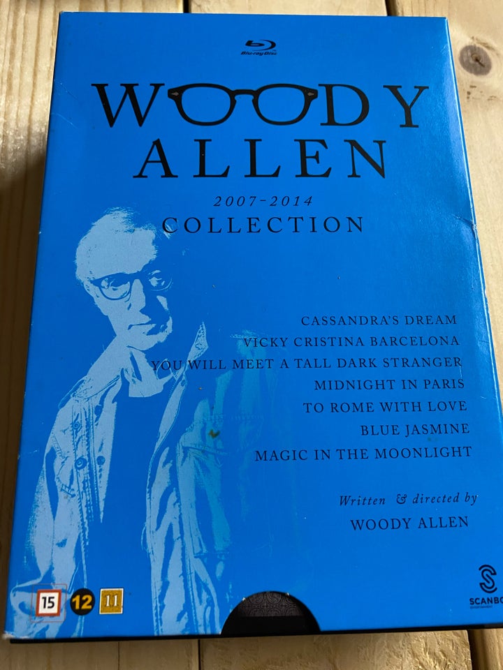 Woody Allen collection 7 film, DVD,