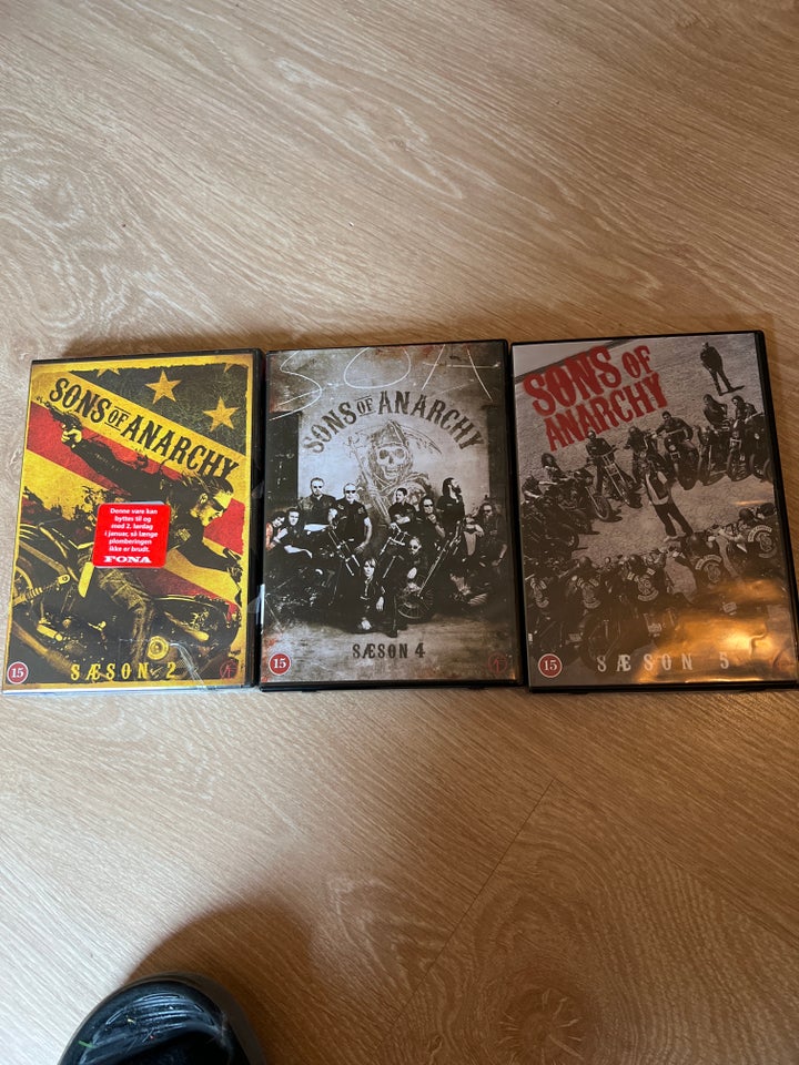 Sons of anarchy, DVD, drama