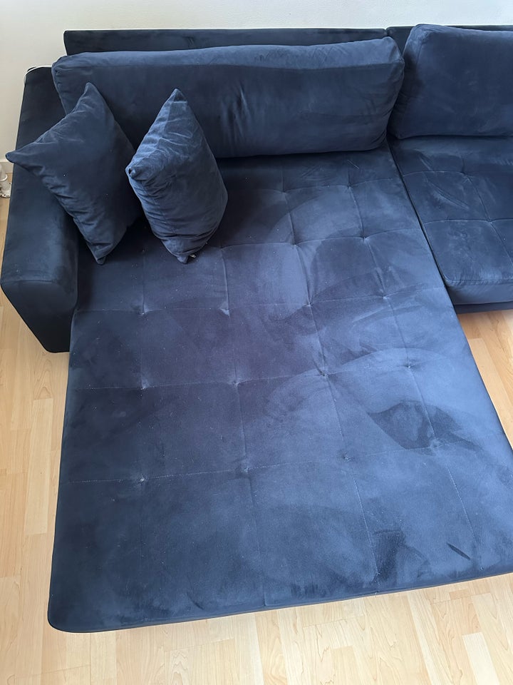 Sofa, velour, 6 pers.